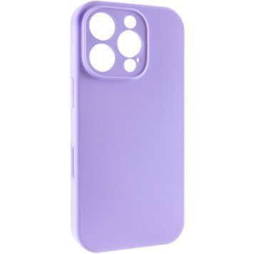Чохол Silk Full Camera Protective (AA) Без логотипу для Apple iPhone 16 Pro (6.3") Бузковий / Dasheen 74952 фото
