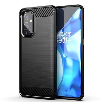 Чохол Lenuo Carbon Fiber для OnePlus 9 (Азіатська версія) Black 203061 фото