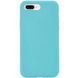 Чохол Silk Full Protective (AA) Без логотипу для Apple iPhone 7 plus / 8 plus (5.5") Бірюзовий / Marine Green 72438 фото