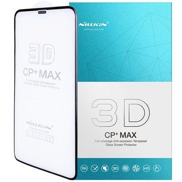 Захисне скло Nillkin CP+Max 3D для Apple iPhone 11 (6.1") / XR (6.1") Чорний 31761 фото