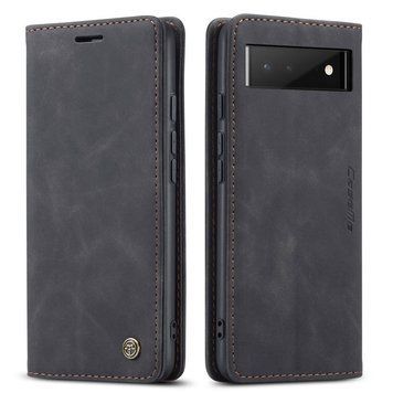 Чохол-книжка CaseMe Retro Flip для Google Pixel 6 Black 301635 фото