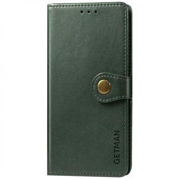 Чохол-книжка GETMAN Gallant (PU) для Xiaomi Mi 11 Зелений 41860 фото