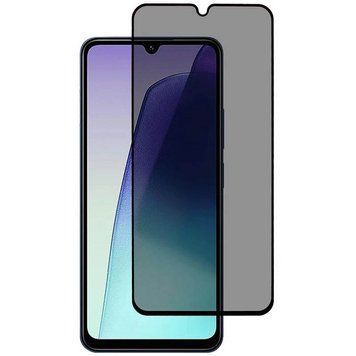 Захисне скло Антишпигунське для Xiaomi 17T Чорне 87683 фото