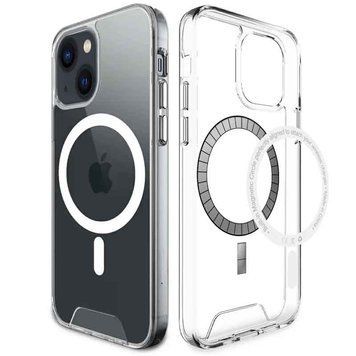 Чохол TPU Space Case with MagSafe для Apple iPhone 15 (6.1") Прозорий 65797 фото