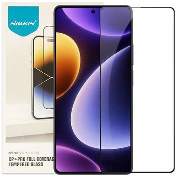 Захисне скло Nillkin CP+PRO для Xiaomi Poco F5 Pro / Redmi K60 / K60 Pro / K60E Чорне 64650 фото