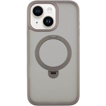 Чохол Ummi Colorful with MagSafe HQ Ring для Apple iPhone 15 (6.1") Grey 82707 фото