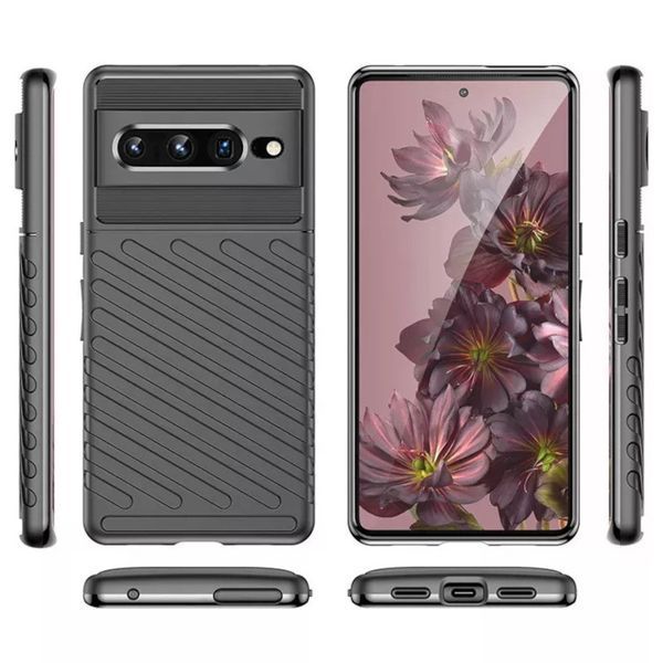 Чохол Lenuo Thunder для Google Pixel 7 Pro Black 203599 фото