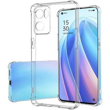Чохол GETMAN Ease для OnePlus Nord N20 SE з підсиленими кутами та захистом камери, Прозорий 71947 фото