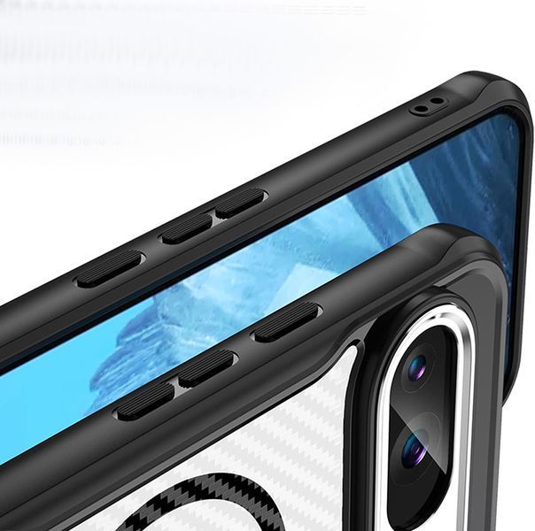 Чохол Lenuo Hybrid для Google Pixel 9 Black 203892 фото