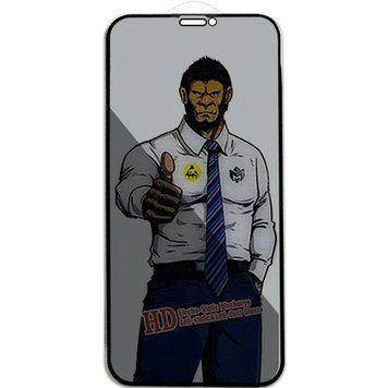 Захисне скло Privacy 5D Anti-Static для Apple iPhone 11 Pro / X / XS (5.8") Чорне 56111 фото