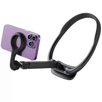 Магнітний тримач для телефону WIWU Wi-CH320 на шию Black 84150 фото