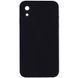 Чохол Silk Square Full Camera Protective (AA) Без логотипу для Apple iPhone XR (6.1") Чорний / Black 72153 фото