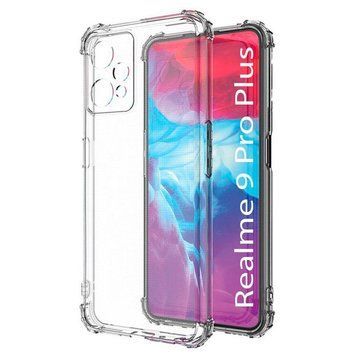 TPU чохол GETMAN Ease logo посилені кути Full Camera для Realme 9 Pro Прозорий 71833 фото