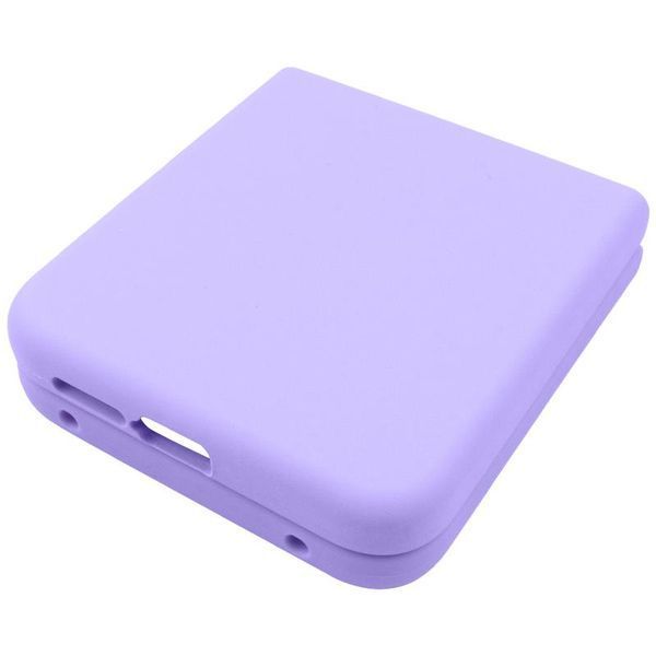 Чохол Foldables Silicone Cover Lakshmi (AAA) для Xiaomi Mix Flip Бузковий / Dasheen 80106 фото