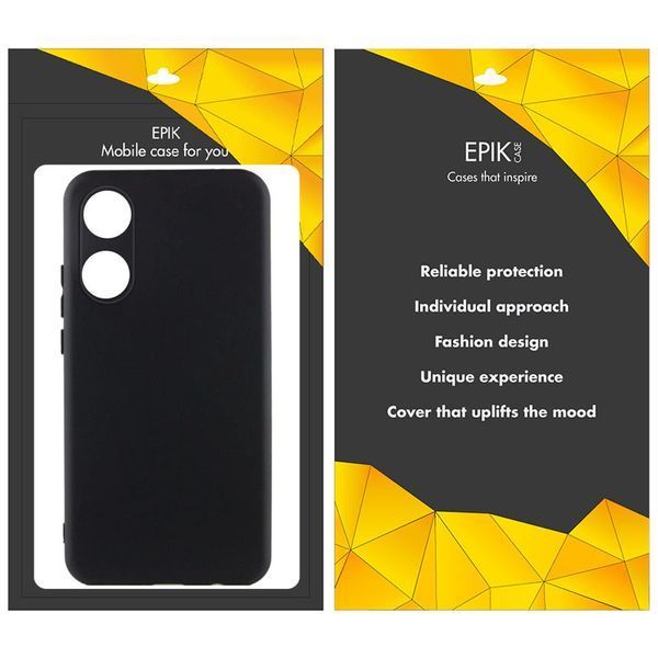 Чохол Epik Full Camera для Oppo A38 / A18 Чорний 67792 фото