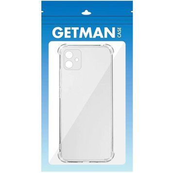 Чохол GETMAN Ease для Samsung Galaxy A06 з підсиленими кутами та захистом камери, Прозорий 73748 фото