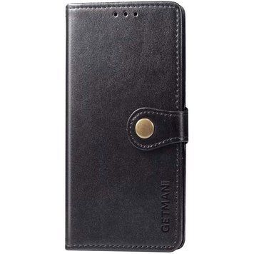 Чохол-книжка GETMAN Gallant (PU) для TECNO Spark 9 Pro (KH7n) Чорний 63820 фото