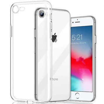 TPU чохол Epic Transparent 1,5mm Full Camera для Apple iPhone 7 / 8 / SE (2020) (4.7") Безбарвний 54010 фото