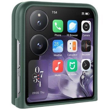 Чохол Foldables Silicone Cover Lakshmi (AAA) для Xiaomi Mix Flip 2 Зелений / Cyprus Green 80830 фото