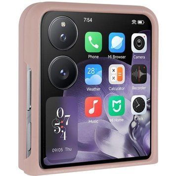 Чохол Foldables Silicone Cover Lakshmi (AAA) для Xiaomi Mix Flip 2 Рожевий / Pink Sand 80830 фото