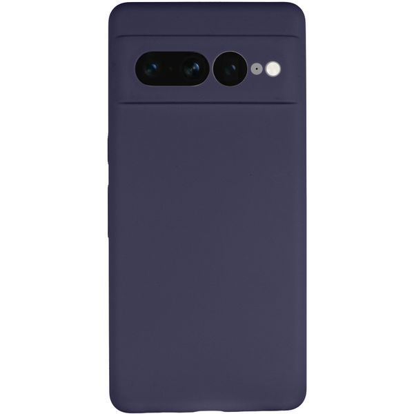 Чохол Silicone Cover Lakshmi Full Camera (AAA) для Google Pixel 7 Pro Темно-синій / Midnight blue 66979 фото