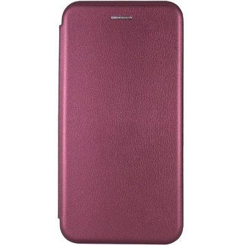 Класична чохол-книжка для Xiaomi Redmi A7 Pro 4G / C81 Бордовий 86703 фото