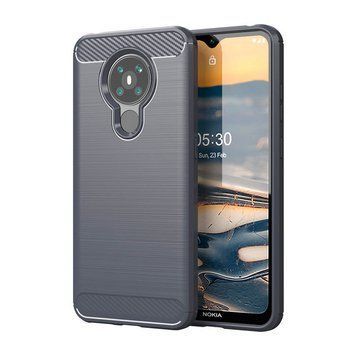 Чохол Lenuo Carbon Fiber для Nokia 5.3 Gray 202229 фото