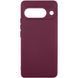 Чохол Silicone Cover Lakshmi Full Camera (AAA) для Google Pixel 9a Бордовий / Plum 78203 фото