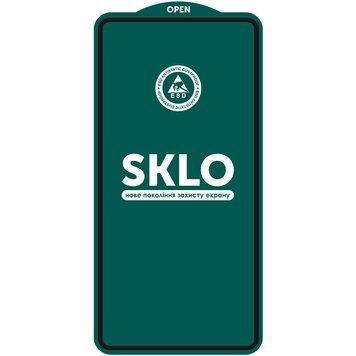 Захисне скло SKLO 5D для Xiaomi 17T Чорне 87375 фото