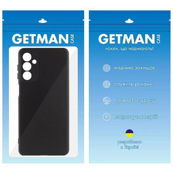 Чохол TPU GETMAN Liquid Silk Full Camera для Infinix Hot 60 Pro+ Чорний / Black 81466 фото