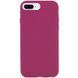 Чохол Silk Full Protective (AA) Без логотипу для Apple iPhone 7 plus / 8 plus (5.5") Бордовий / Maroon 72438 фото
