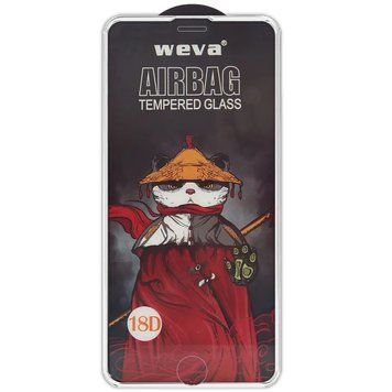 Захисне 2.5D скло Weva AirBag для Apple iPhone 6 / 6s / 7 / 8 / SE(2020) (4.7") Білий 65087 фото