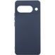Чохол Silicone Cover Lakshmi Full Camera (AAA) для Google Pixel 9a Темно-синій / Midnight blue 78203 фото