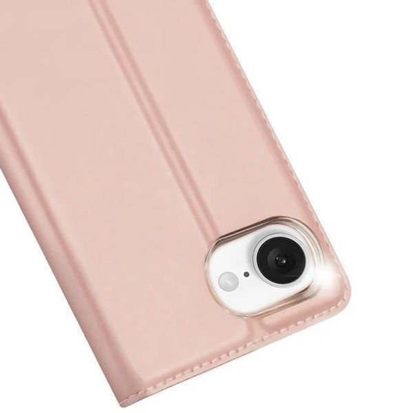 Чохол-книжка Dux Ducis Skin Pro для Apple iPhone 16e (6.1") Rose Gold 77170 фото