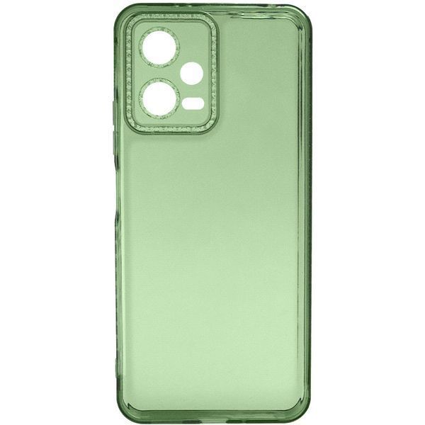 Чохол TPU Starfall Clear для Xiaomi Poco X5 5G / Redmi Note 12 5G Зелений 64338 фото