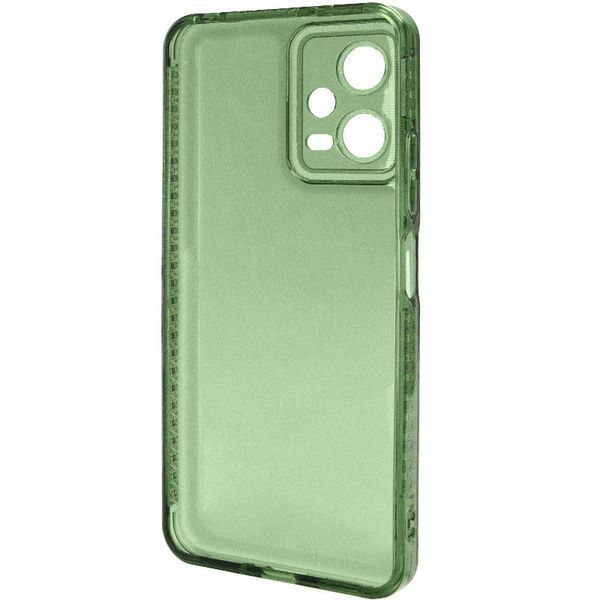 Чохол TPU Starfall Clear для Xiaomi Poco X5 5G / Redmi Note 12 5G Зелений 64338 фото