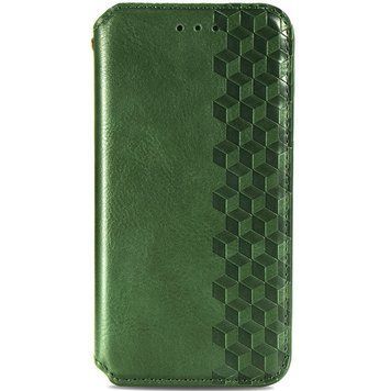 Чохол-книжка GETMAN Cubic для Xiaomi Redmi Note 12 4G Зелений 63955 фото