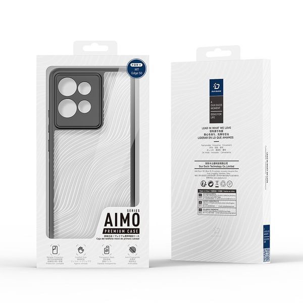 Чохол Dux Ducis Aimo Series для Motorola Edge 50 Neo Black 203939 фото