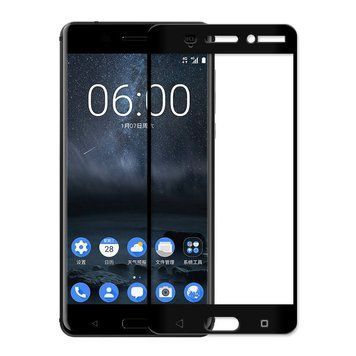 Захисне Full Glue скло ProPlus для Nokia 6 Black 3292 фото