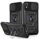 Чохол Ummi Camshield Serge Ring для Apple iPhone XR (6.1") Чорний / Black 80691 фото 1