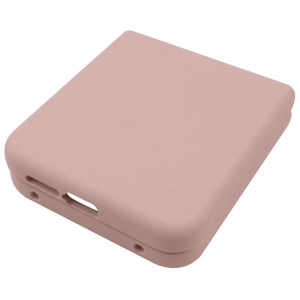 Чохол Foldables Silicone Cover Lakshmi (AAA) для Motorola Razr 50 Рожевий / Pink Sand 80104 фото