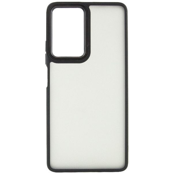 Чохол TPU+PC Lyon Frosted для Realme C33 Black 67377 фото