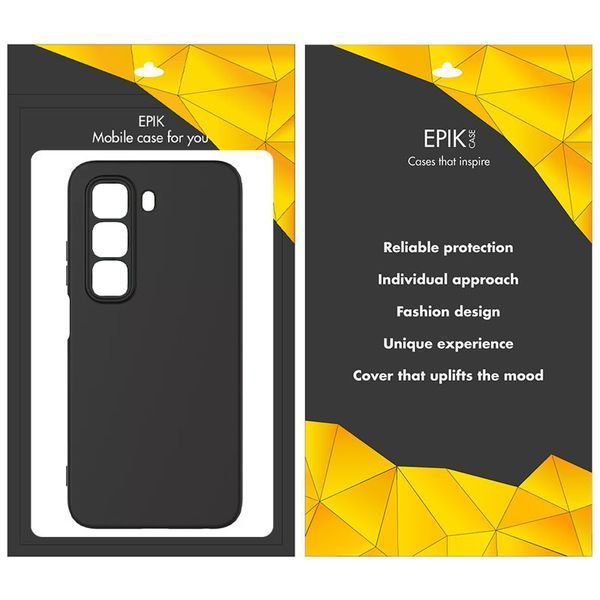 Чохол Epik Full Camera для Infinix Hot 50 4G Чорний 74807 фото