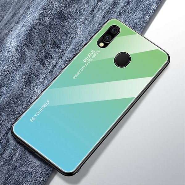 Чохол Cafele Believe для Honor 10 Lite Green / Blue 201172 фото
