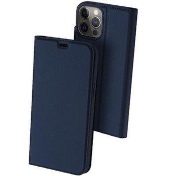 Чохол-книжка Dux Ducis з кишенею для візиток для Apple iPhone 13 Pro Max (6.7") Синій 50772 фото