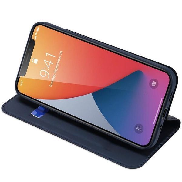 Чохол-книжка Dux Ducis з кишенею для візиток для Apple iPhone 13 Pro Max (6.7") Синій 50772 фото