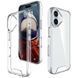 Чохол Space Case для Apple iPhone 16 (6.1") Прозорий 72051 фото 5