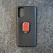 Чохол Shell Mate з Червоним Кільцем для ZTE Blade A71 Black 203510 фото