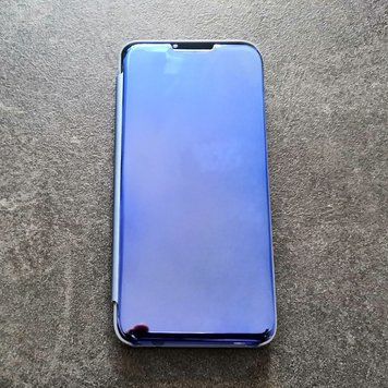 Дзеркальна чохол-книжка Clear View для Samsung Galaxy A70 A705F Blue 301567 фото