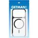 Чохол TPU+PC GETMAN Moon Clear Magnetic Fit для Apple iPhone 16 Pro (6.3") Black 84773 фото 2